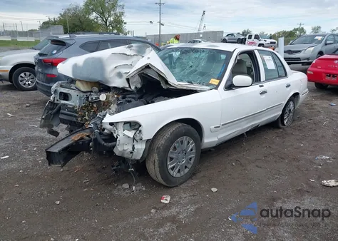 2008 Mercury Grand Marquis Gs from USA, damaged, VIN 2MEFM74V28X619126